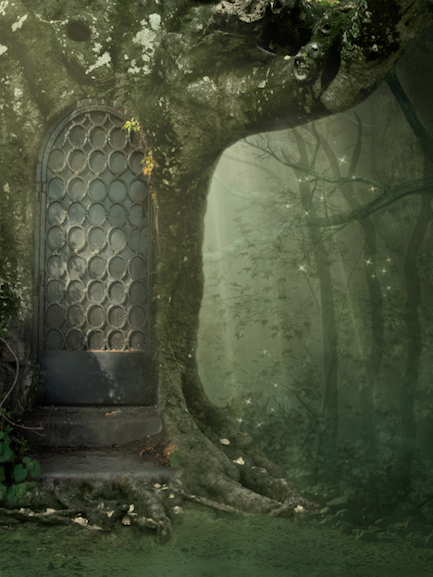 Fantasy tree background image